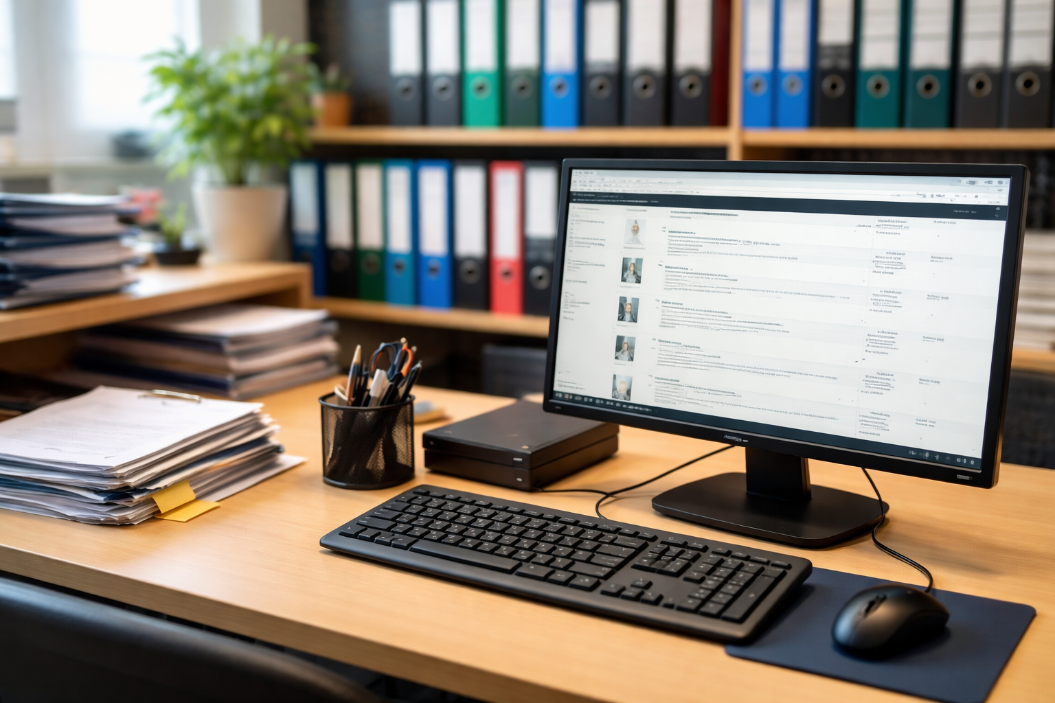 Kunde Paperless Büro