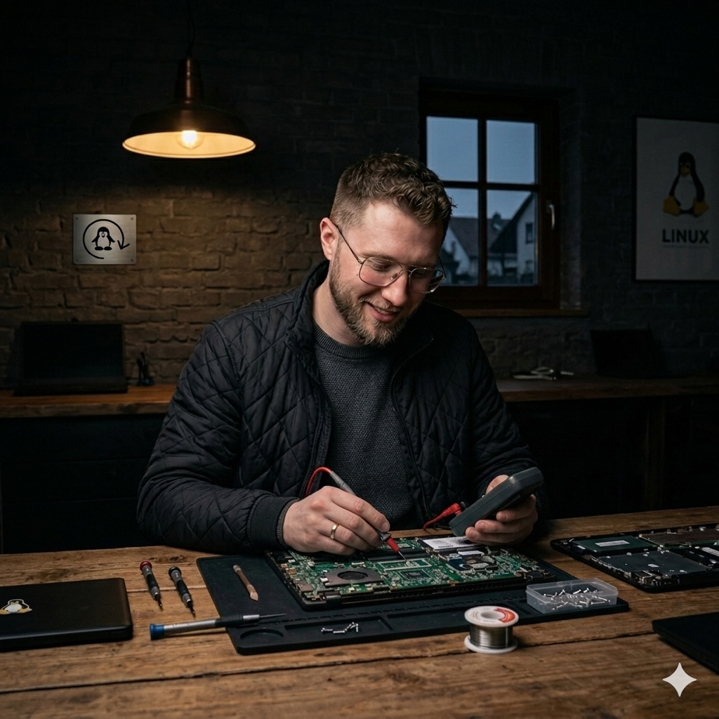 Reparatur eines Computers